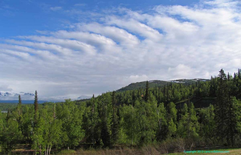 Waves over Denali