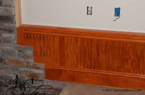 wainscoting